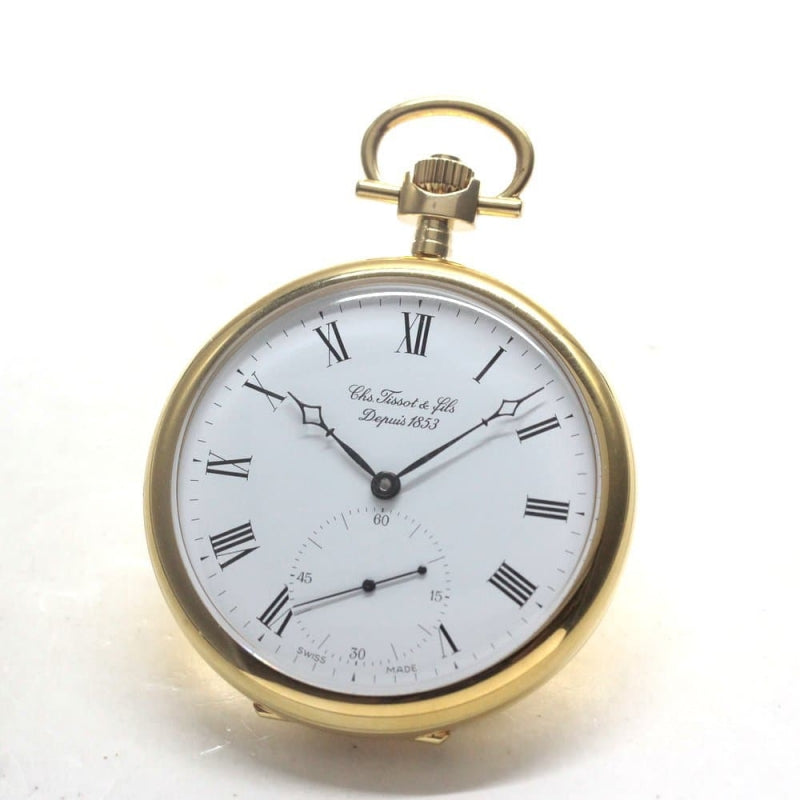 絶版モデルのティソ(TISSOT) 手巻き式中時計 tissot-1018