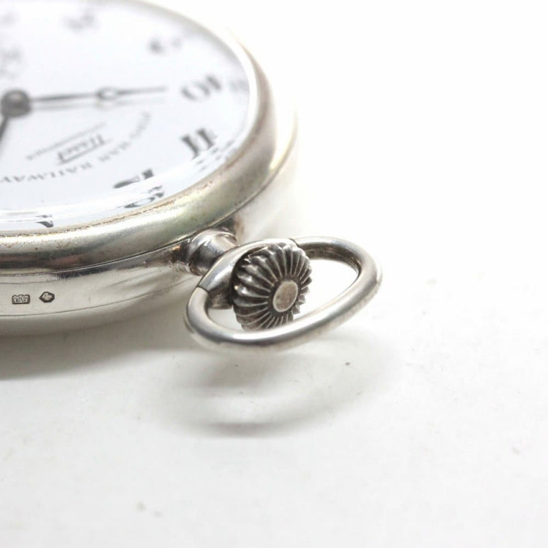 絶版モデルのティソ(TISSOT)/PING-HAN RAILWAY/銀無垢懐中時計/限定品/tissot-1022