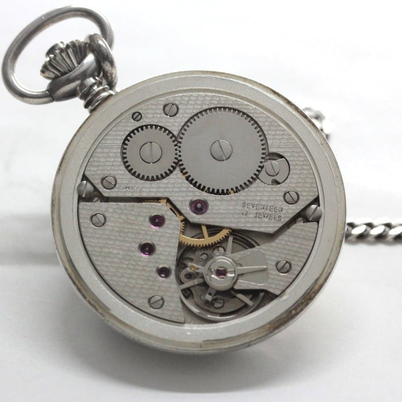 絶版モデルのティソ(TISSOT)/銀無垢懐中時計/tissot-1026