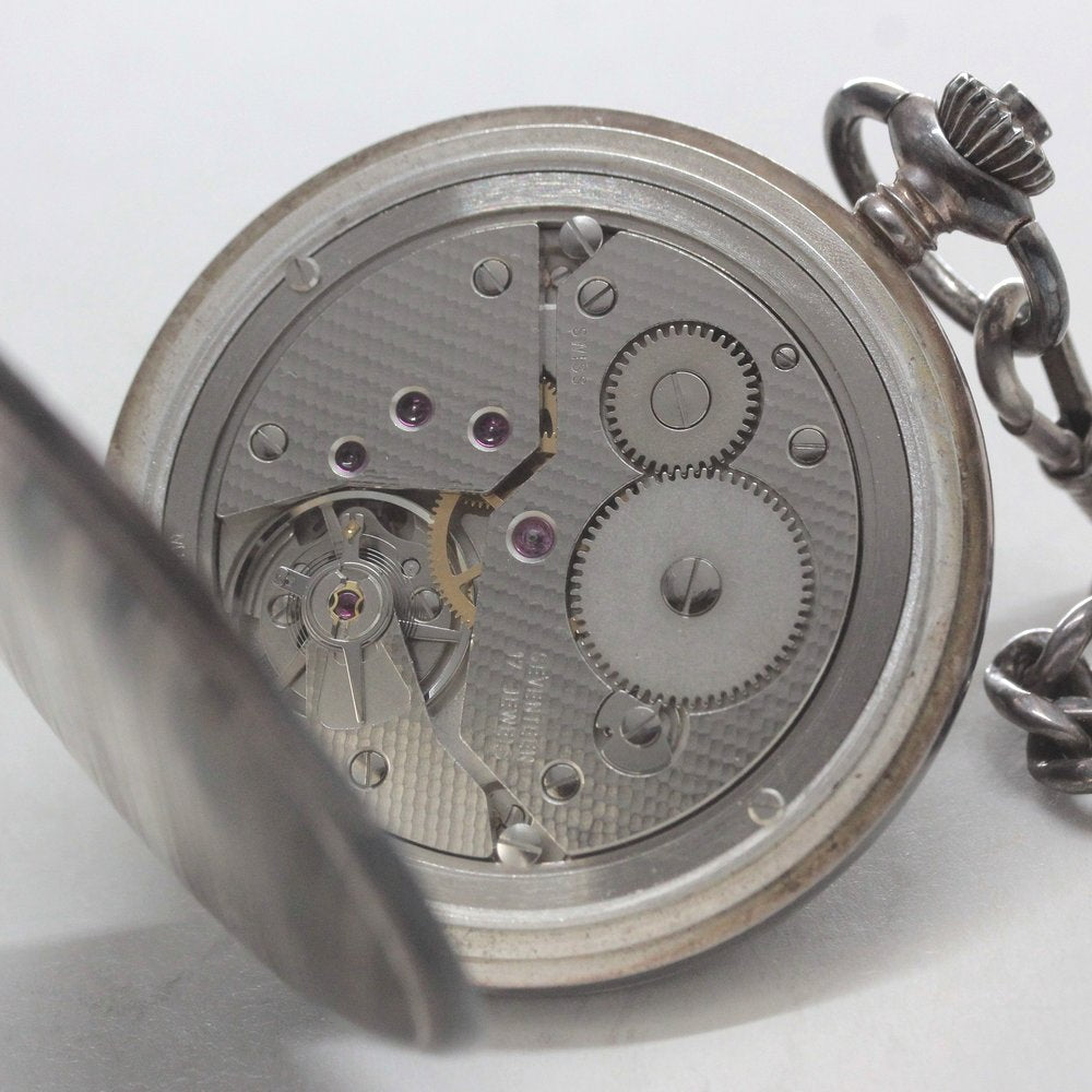 1853年創業のスイスブランド、ティソの銀無垢懐中時計/ 絶版モデルのティソ(TISSOT)/銀無垢懐中時計/tissot-1035