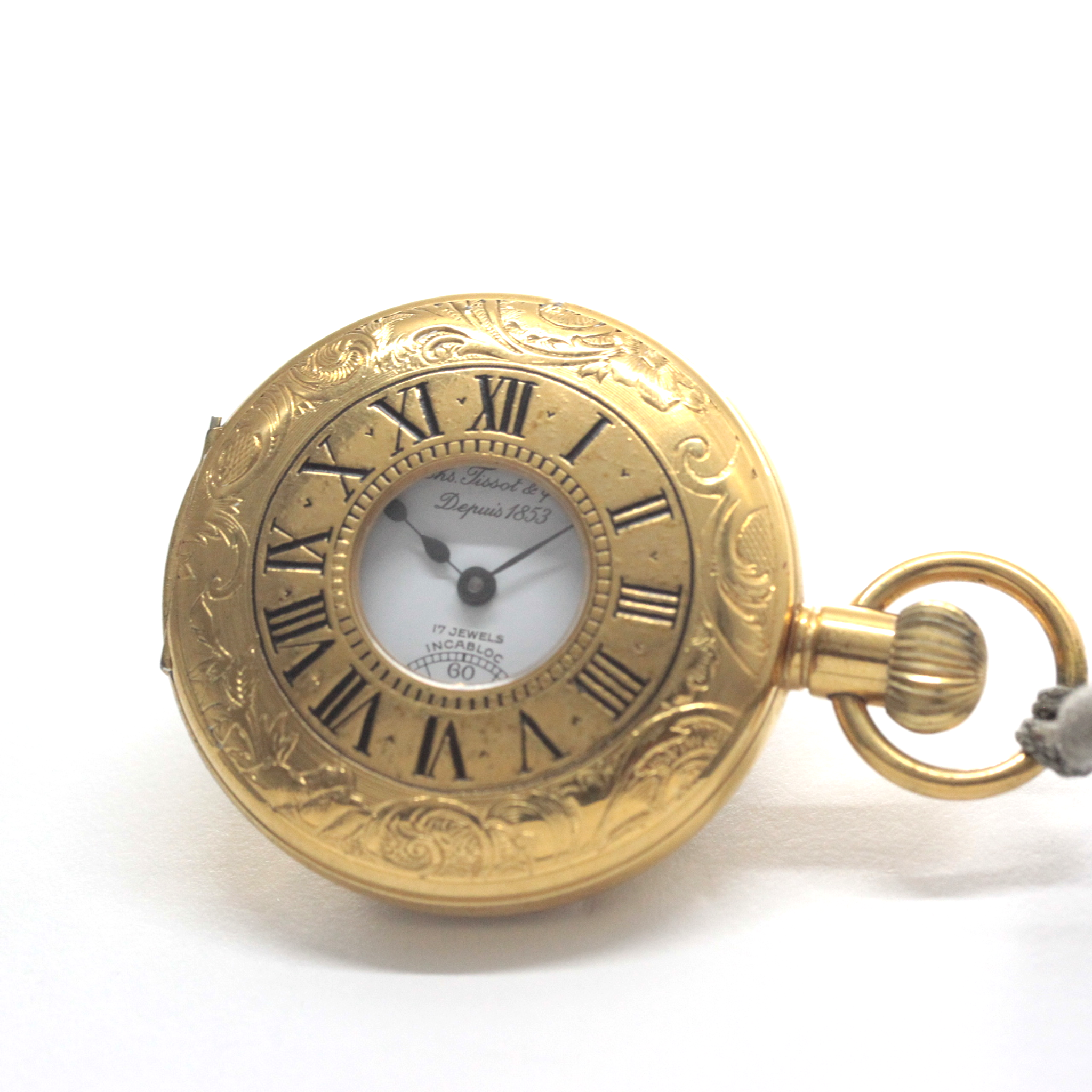 Discontinued Tissot Half Hunter Pocket Watch, Tissot-1036 – 正美堂