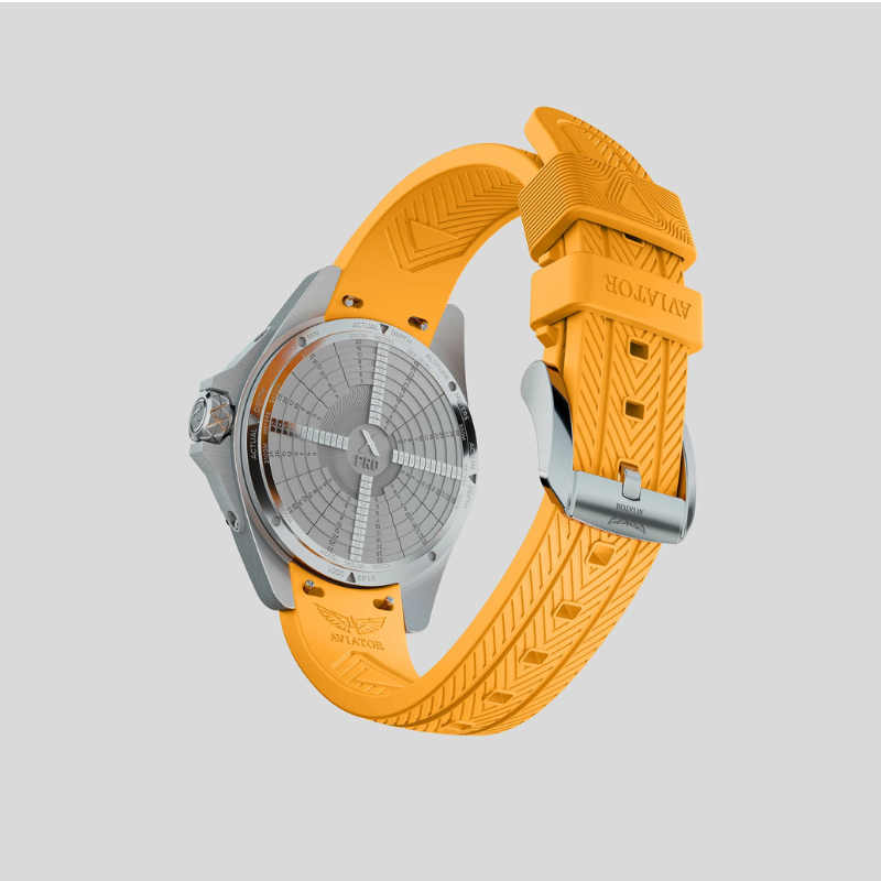 AVIATOR(アビエイター) XPRO DIVE 200 クォーツ ダイバーズ 腕時計 V.1.42.0.371.0