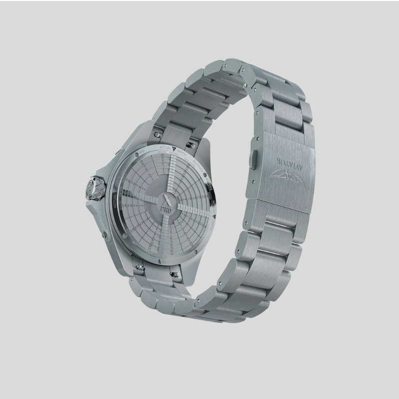 AVIATOR(アビエイター) XPRO DIVE 200 クォーツ ダイバーズ 腕時計 V.1.42.0.376.5