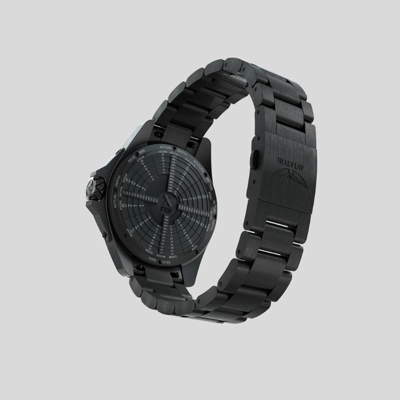 AVIATOR(アビエイター) XPRO DIVE 200 クォーツ ダイバーズ 腕時計 V.1.42.5.377.5