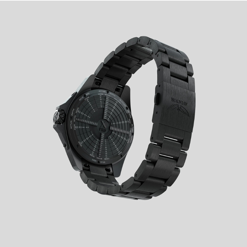 AVIATOR(アビエイター) XPRO DIVE 200 クォーツ ダイバーズ 腕時計 V.1.42.5.378.5