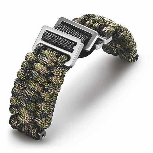 ビクトリノックススイスアーミー I.N.O.X. (イノックス)腕時計用 パラコード 迷彩 カモフラージュ ベルト単品