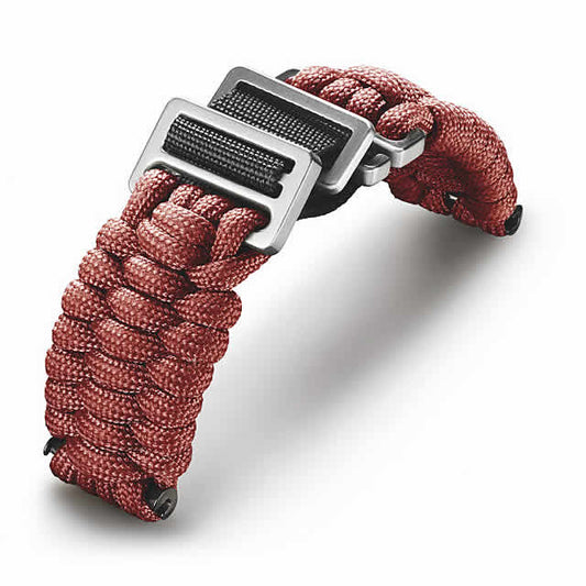 ビクトリノックススイスアーミー I.N.O.X. (イノックス)腕時計用 パラコード レッド ベルト単品
