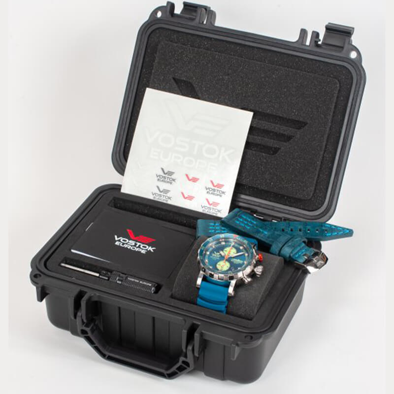 VOSTOK EUROPE(ボストーク ヨーロッパ)/ Nuclear Submarine(ニュークリア・サブマリーン) クロノグラフ VK61-571A610 腕時計