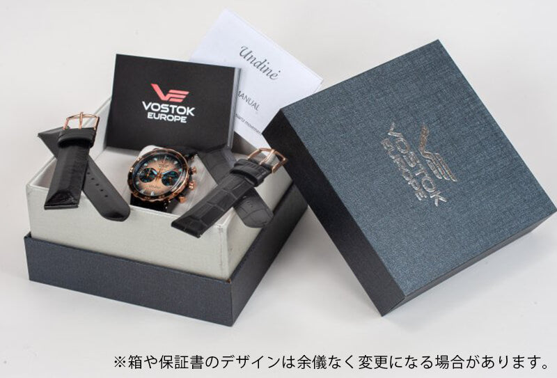 VOSTOK EUROPE(ボストーク ヨーロッパ) Undine ウンディーネ 39mm径レディースウォッチ VK64-515E627 腕時計