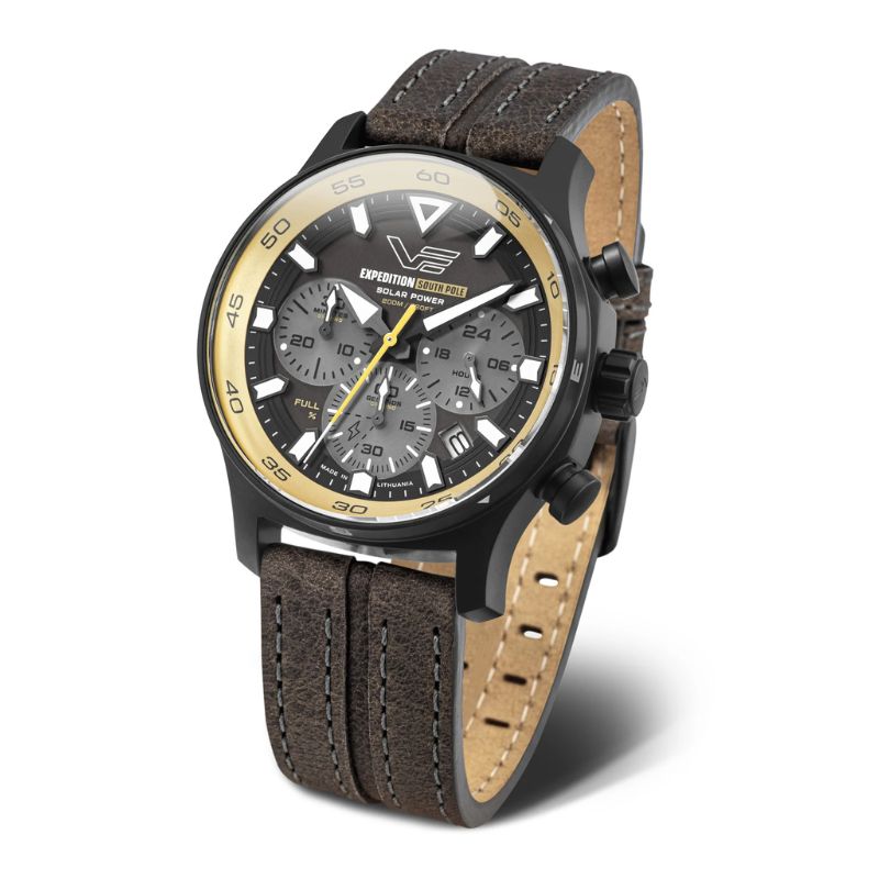 VOSTOK EUROPE(ボストーク ヨーロッパ)/Expedition South Pole/ ソーラーパワー クオーツクロノグラフ / VR42-592C763L/腕時計