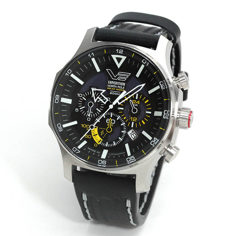 VOSTOK EUROPE(ボストーク ヨーロッパ)/Expedition North Pole/ ソーラーパワー クオーツクロノグラフ / VR42-595A732/腕時計