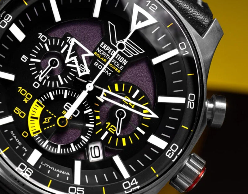 VOSTOK EUROPE(ボストーク ヨーロッパ)/Expedition North Pole/ ソーラーパワー クオーツクロノグラフ / VR42-595A732/腕時計