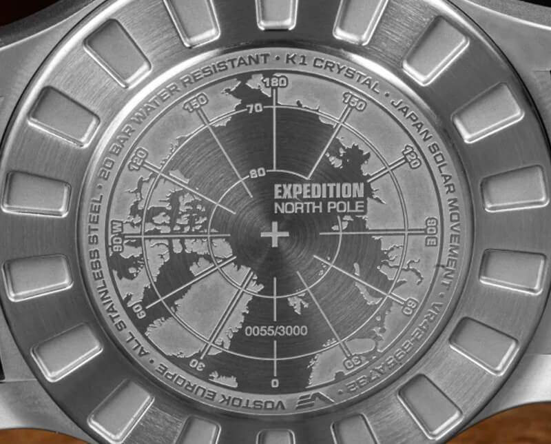 VOSTOK EUROPE(ボストーク ヨーロッパ)/Expedition North Pole/ ソーラーパワー クオーツクロノグラフ / VR42-595A732/腕時計