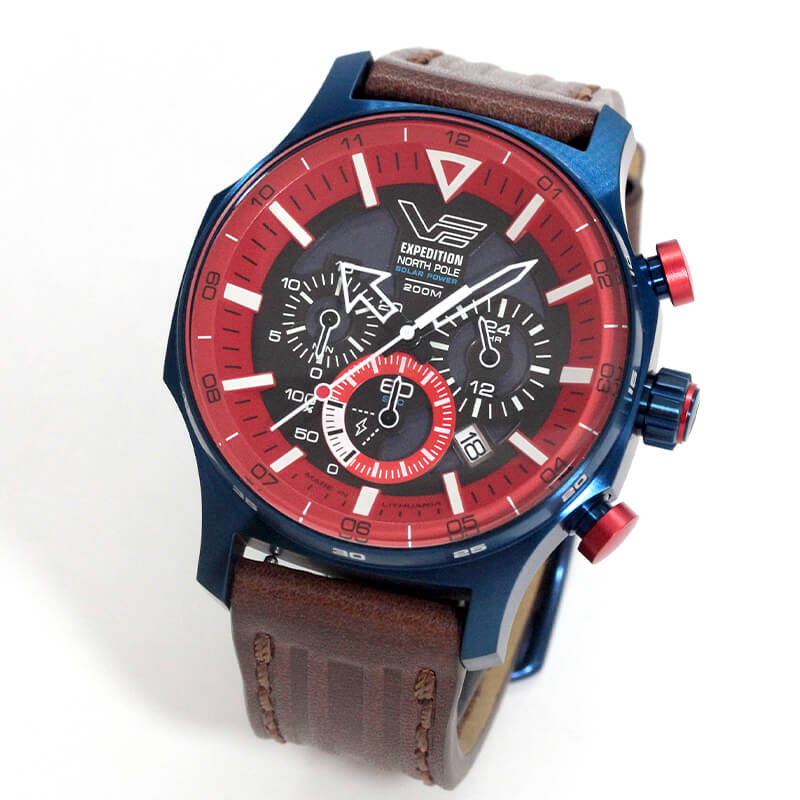 VOSTOK EUROPE(ボストーク ヨーロッパ)/Expedition North Pole/ ソーラーパワー クオーツクロノグラフ / VR42-595D734/腕時計