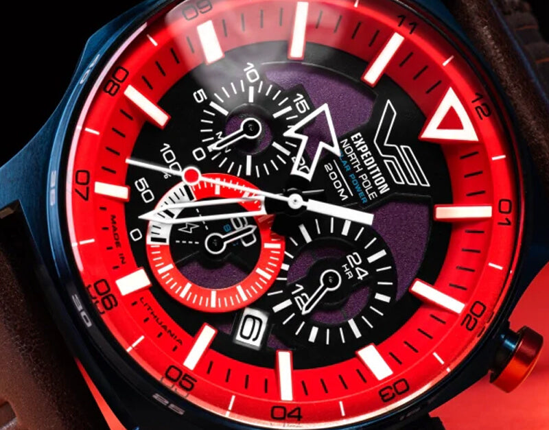 VOSTOK EUROPE(ボストーク ヨーロッパ)/Expedition North Pole/ ソーラーパワー クオーツクロノグラフ / VR42-595D734/腕時計