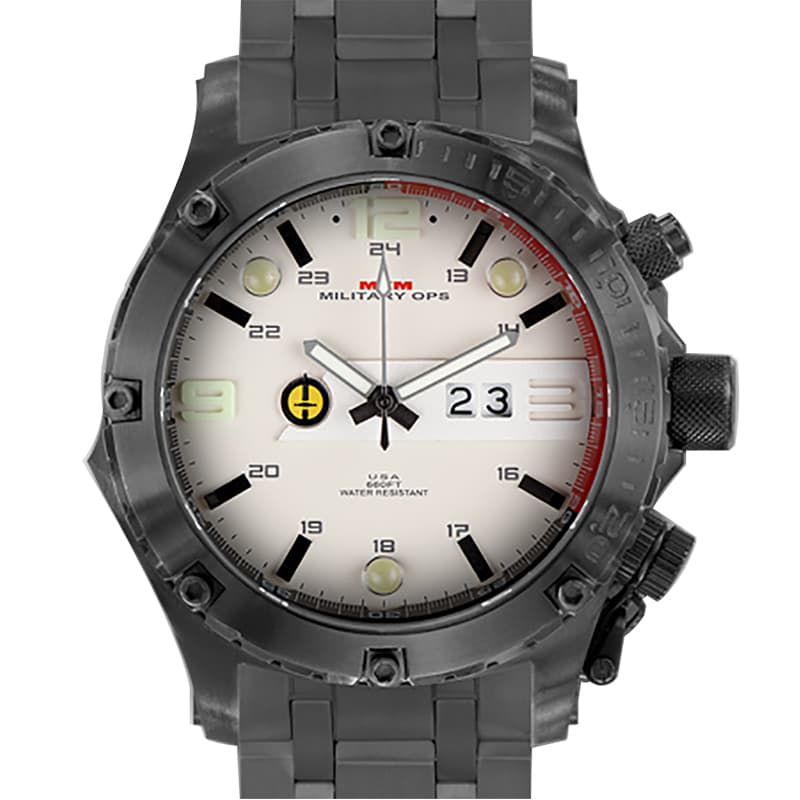 MTMミリタリーオプス/ヴァルチャー/ブラック/チタニウム/VUL-TBK-TAN1-MBTI/腕時計