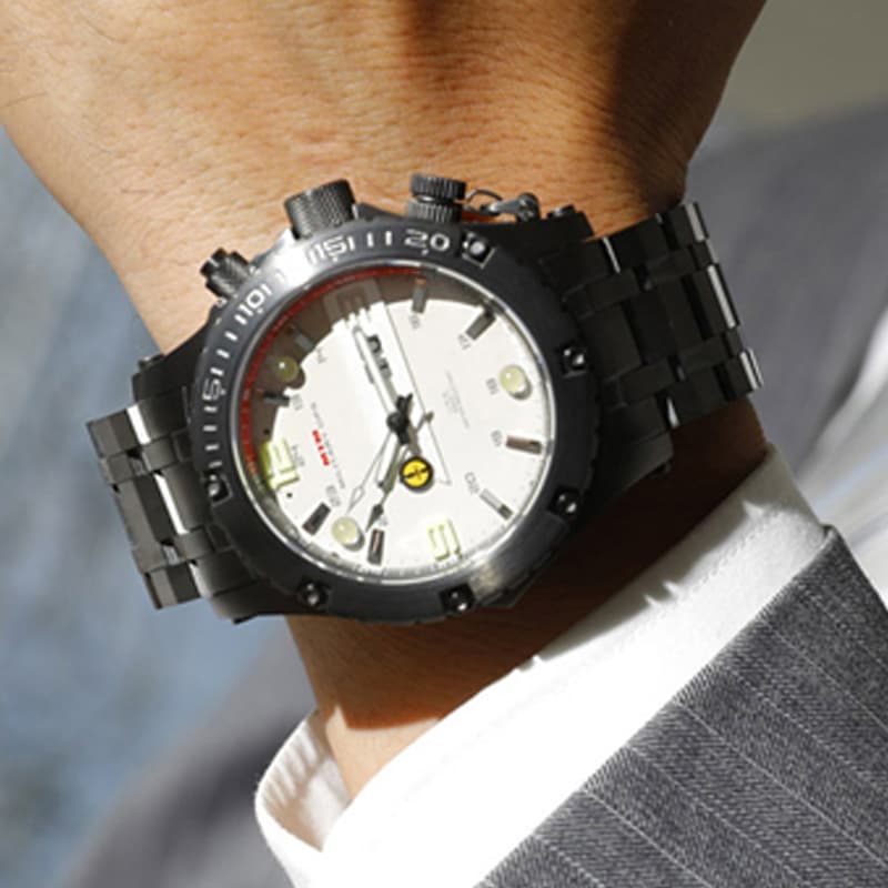 MTMミリタリーオプス/ヴァルチャー/ブラック/チタニウム/VUL-TBK-TAN1-MBTI/腕時計