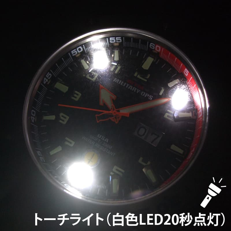 MTMミリタリーオプス/ヴァルチャー/チタニウム/VUL-TSL-BKCB-MBTI 腕時計