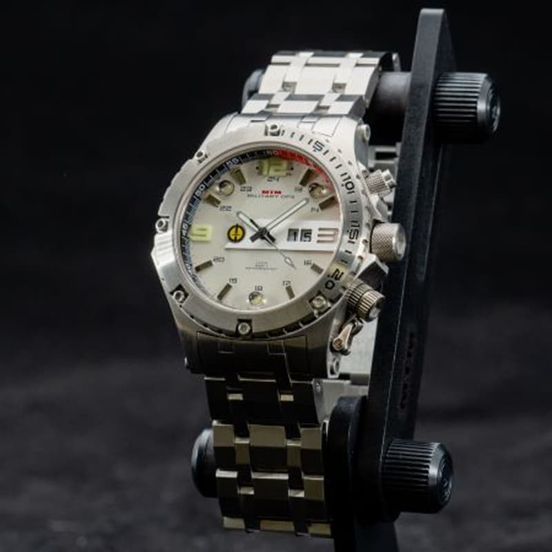 MTMミリタリーオプス/ヴァルチャー/シルバー/チタニウム/VUL-TSL-TAN1-MBTI/腕時計