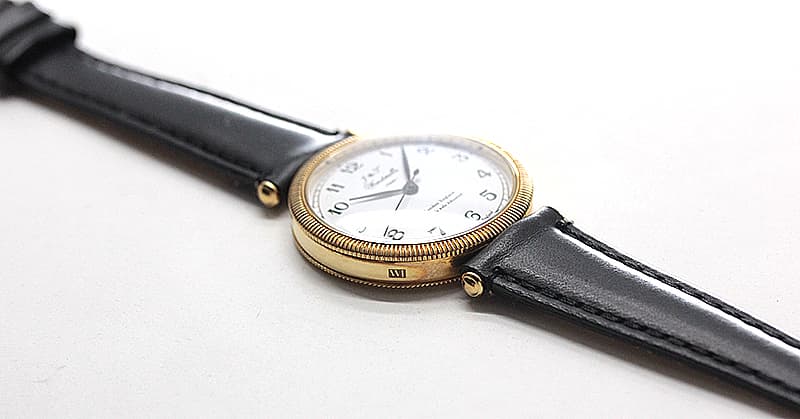 J&Tウィンドミルズ(Windmills)Thredneedle 18Kイエローゴールド 手巻き式 WLS20005-02 腕時計