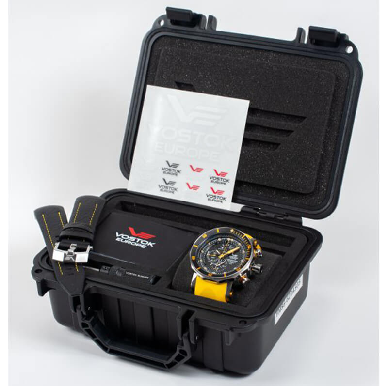 VOSTOK EUROPE/ボストークヨーロッパ/LUNOKHOD2(ルノホート)/クロノグラフ・ライン/YM86-620A505 腕時計