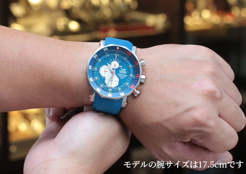 VOSTOK EUROPE/ボストークヨーロッパ/LUNOKHOD2(ルノホート)/クロノグラフ・ライン/YM86-620A636 腕時計