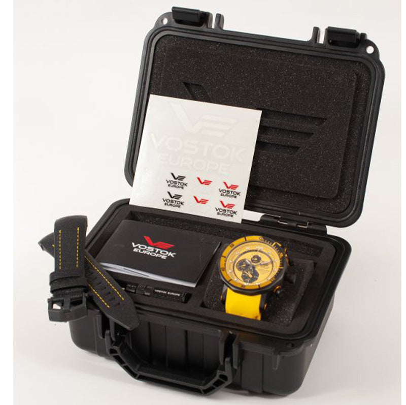 VOSTOK EUROPE/ボストークヨーロッパ/LUNOKHOD2(ルノホート)/クロノグラフ・ライン/YM86-620C504 腕時計