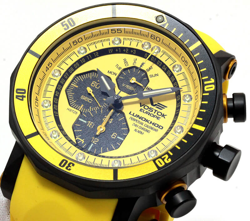 VOSTOK EUROPE/ボストークヨーロッパ/LUNOKHOD2(ルノホート)/クロノグラフ・ライン/YM86-620C504 腕時計