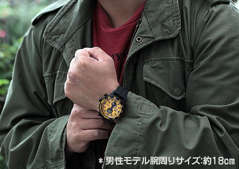 VOSTOK EUROPE(ボストーク ヨーロッパ) エクスピディション エベレスト アンダーグラウンド YM8J-597C548 イエロー 腕時計