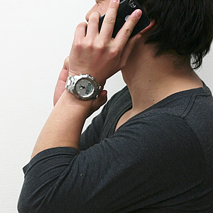 TISSOT ティソ T-TOUCH(ティータッチ) 腕時計 正美堂男性スタッフ着用