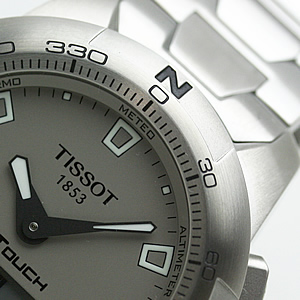 TISSOT ティソ ティータッチ 双方向回転ベゼル 腕時計