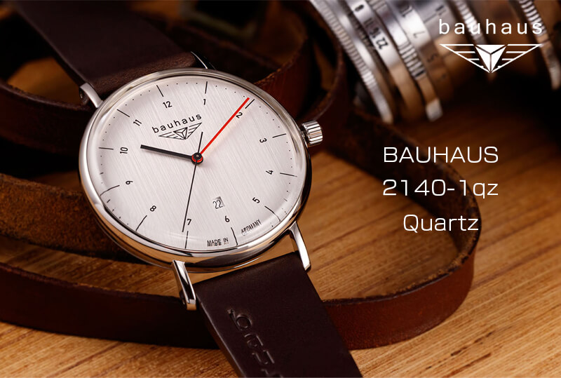 バウハウス（BAUHAUS）クォーツ 2130-1QZ 腕時計