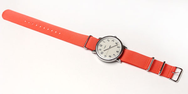 時計ナイロンバンド NATOベルト オレンジ 20mm | 時計通販 正美堂時計店