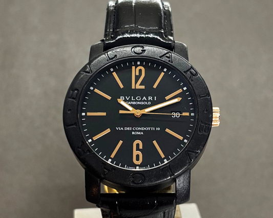 実際の修理事例 ブルガリ表記 腕時計 自動巻