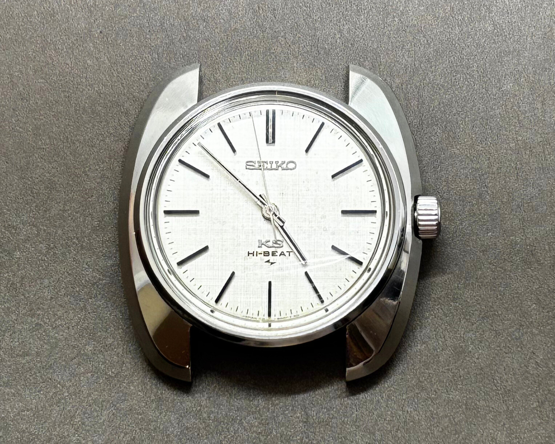 実際の修理事例 セイコー表記 腕時計 手巻き式