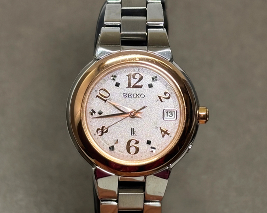 実際の修理事例 セイコー 腕時計 ソーラー時計