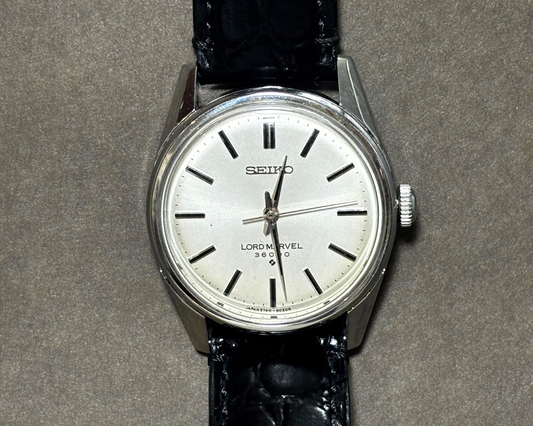 実際の修理事例 セイコー表記 腕時計 手巻き式 ロードマーベル