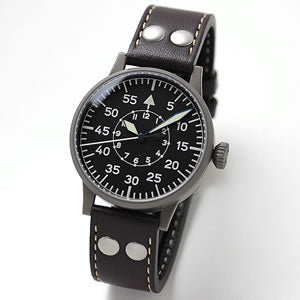 ラコ（Laco)　手巻き式 「ライプチヒ」パイロットウォッチ 861747