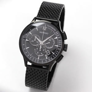 MOVADO(モバード）CIRCA(サーカ）クロノグラフ C89.9128.5040B ブラックPVD/腕時計
