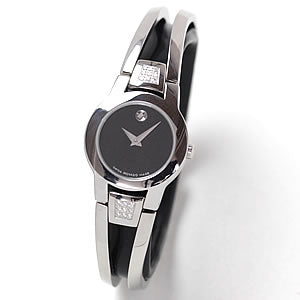 MOVADO(モバード）AMOROSA(アムローサ）女性用腕時計 M84.122.E4S.A 0.119ｃｔダイヤモンド/腕時計