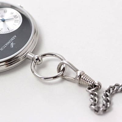 AERO(アエロ) クォーツ式 デュアルタイム 懐中時計 05826PD03・05826JA03/ペア懐中時計