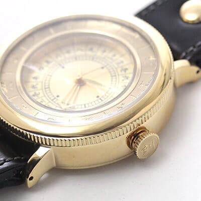 江戸之刻（エドノトキ） 令和版 10128 金色 腕時計