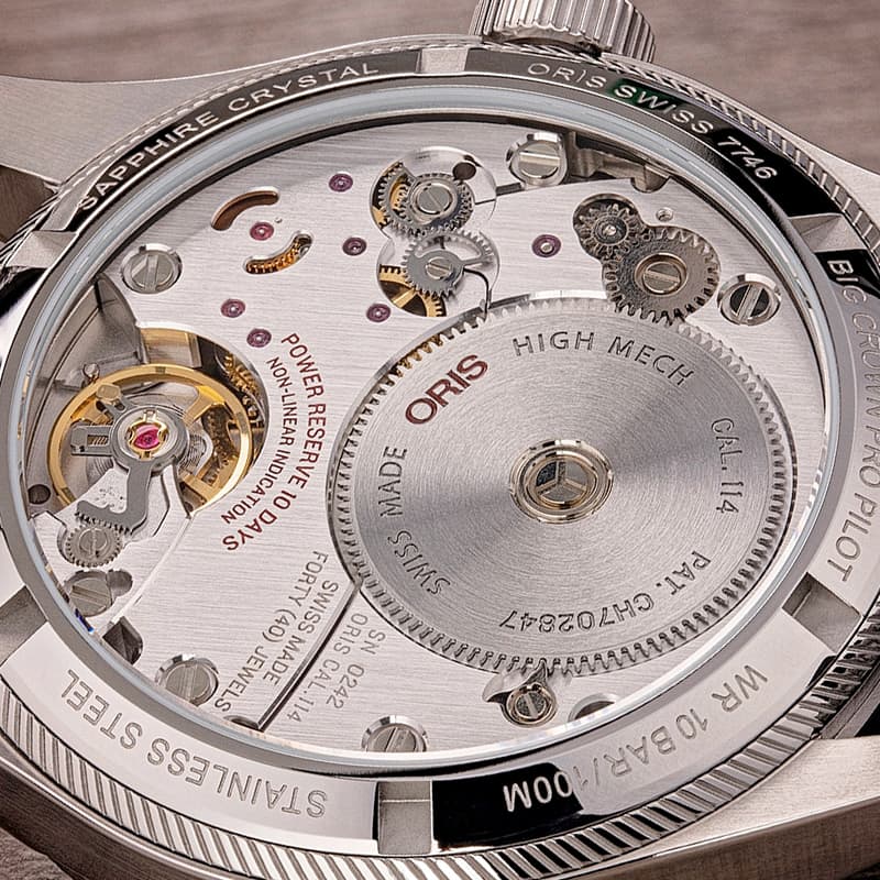 オリス（ORIS)ビッグクラウン プロパイロット 10日巻き/114 7746 4063-Set 8 22 19 腕時計