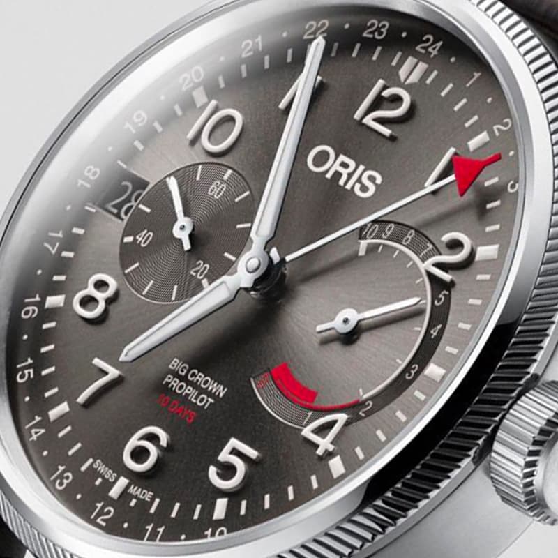 オリス（ORIS)ビッグクラウン プロパイロット 10日巻き/114 7746 4063-Set 8 22 19 腕時計