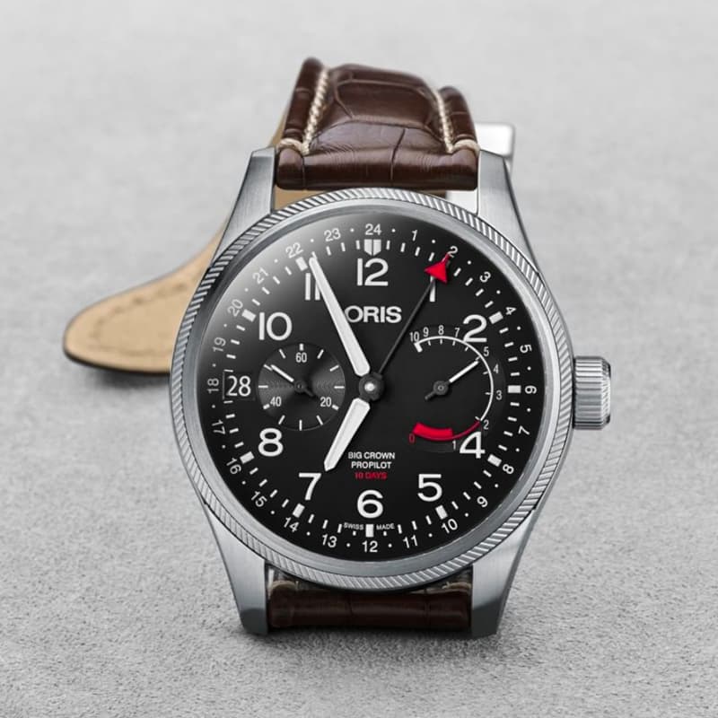 オリス（ORIS)ビッグクラウン プロパイロット 10日巻き/114 7746 4164-Set 1 22 72FC 腕時計
