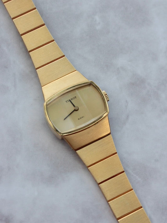 ティソ / TISSOT / SARI / ゴールドカラー / 文字盤 SS / 手巻き式 / 1224-03-tissot