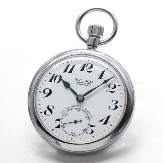 昭和の19セイコー鉄道時計/15石/ダイアフレックス/絶版時計/19seiko-1105