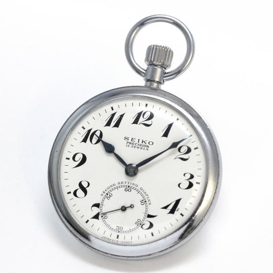 昭和の19セイコー鉄道時計/15石/ダイアフレックス/絶版時計/19seiko-1121