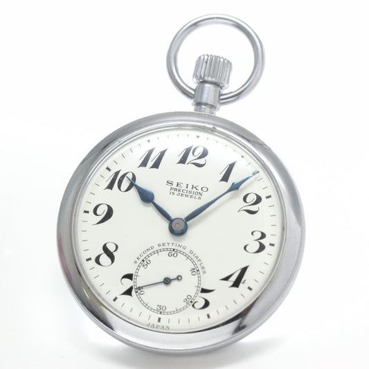 昭和の19セイコー鉄道時計/15石/ダイアフレックス/絶版時計/19seiko-1127