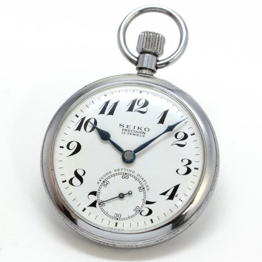 昭和の19セイコー鉄道時計/15石/ダイアフレックス/絶版時計/19seiko-1148